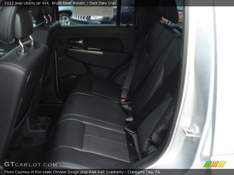 Bright Silver Metallic / Dark Slate Gray 2012 Jeep Liberty Jet 4x4