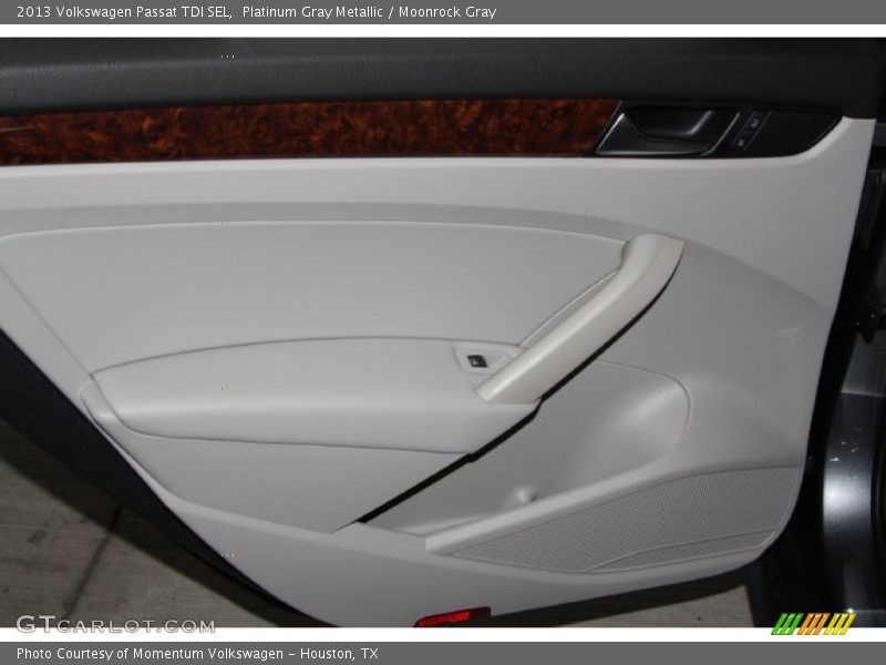 Platinum Gray Metallic / Moonrock Gray 2013 Volkswagen Passat TDI SEL