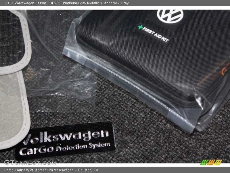 Platinum Gray Metallic / Moonrock Gray 2013 Volkswagen Passat TDI SEL