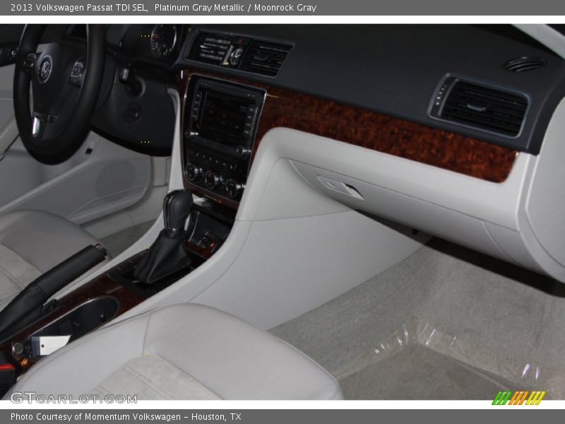 Platinum Gray Metallic / Moonrock Gray 2013 Volkswagen Passat TDI SEL