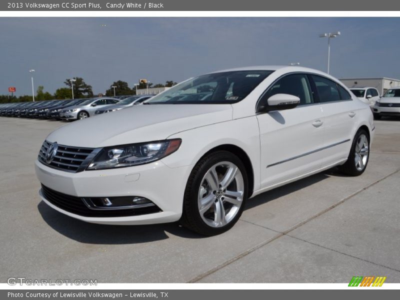 Candy White / Black 2013 Volkswagen CC Sport Plus