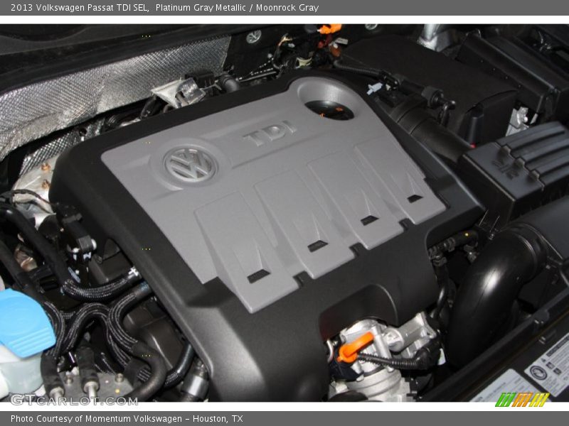 Platinum Gray Metallic / Moonrock Gray 2013 Volkswagen Passat TDI SEL