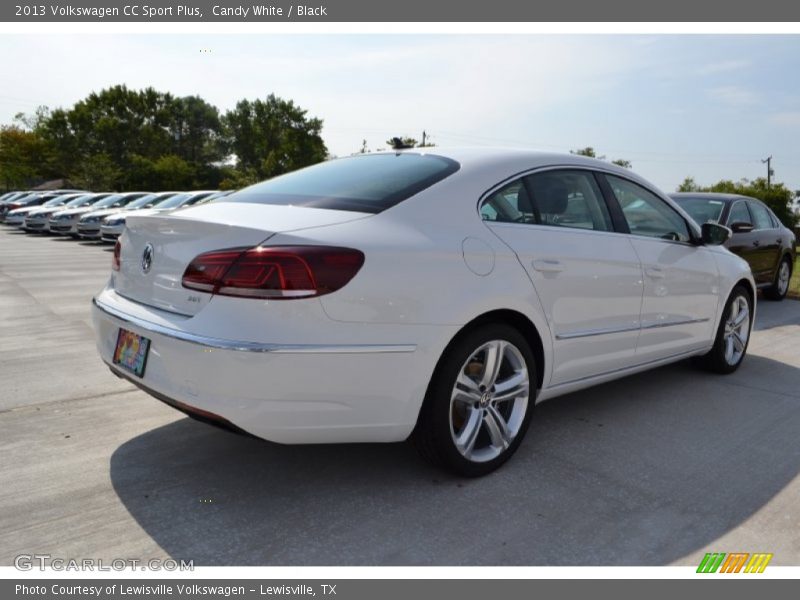 Candy White / Black 2013 Volkswagen CC Sport Plus