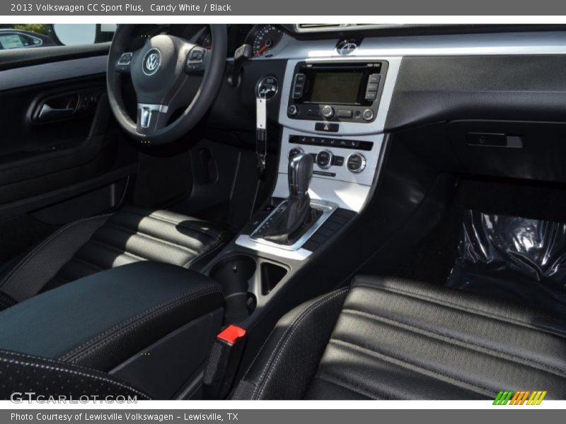 Candy White / Black 2013 Volkswagen CC Sport Plus