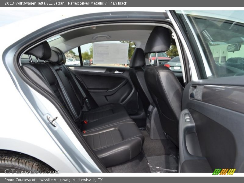 Reflex Silver Metallic / Titan Black 2013 Volkswagen Jetta SEL Sedan
