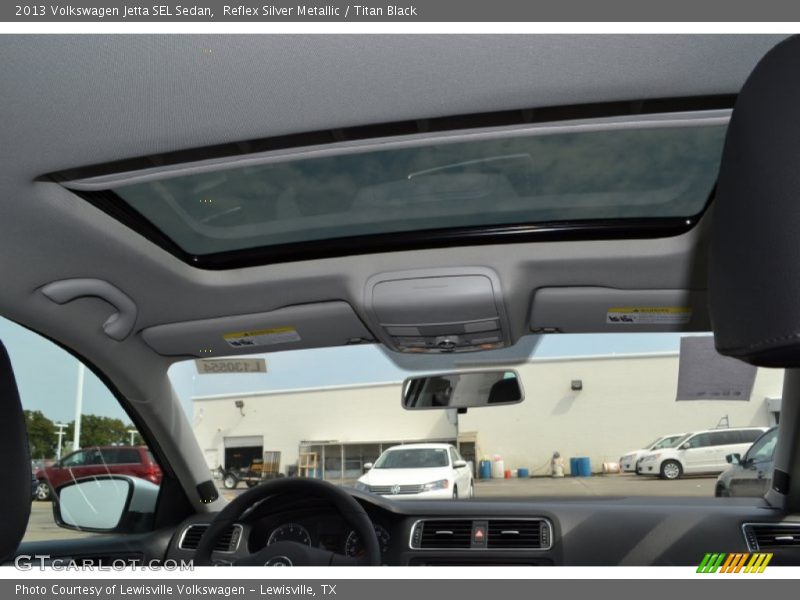 Reflex Silver Metallic / Titan Black 2013 Volkswagen Jetta SEL Sedan