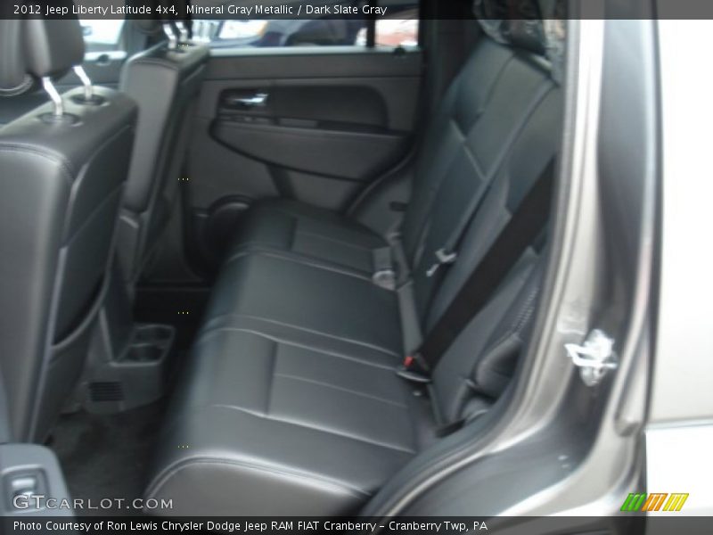 Mineral Gray Metallic / Dark Slate Gray 2012 Jeep Liberty Latitude 4x4