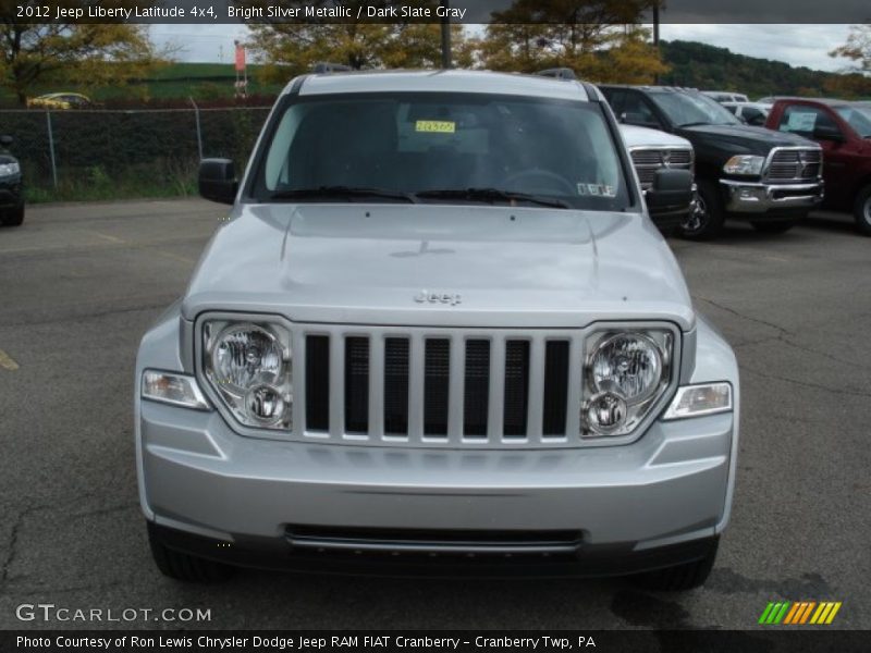 Bright Silver Metallic / Dark Slate Gray 2012 Jeep Liberty Latitude 4x4
