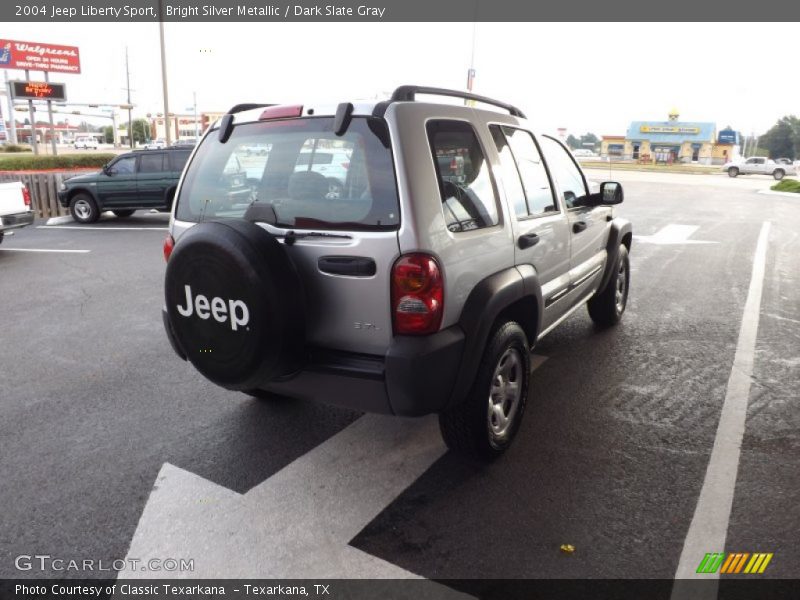 Bright Silver Metallic / Dark Slate Gray 2004 Jeep Liberty Sport