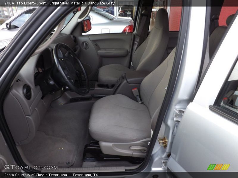 Bright Silver Metallic / Dark Slate Gray 2004 Jeep Liberty Sport