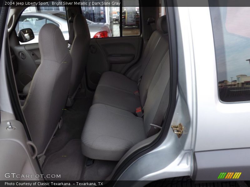 Bright Silver Metallic / Dark Slate Gray 2004 Jeep Liberty Sport