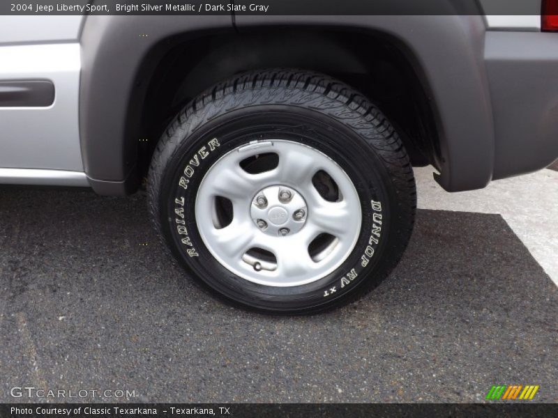 Bright Silver Metallic / Dark Slate Gray 2004 Jeep Liberty Sport