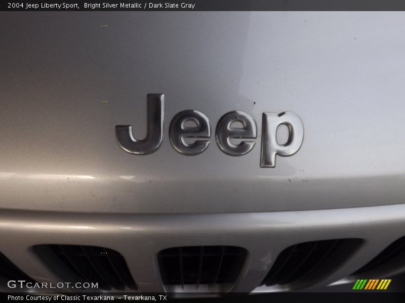 Bright Silver Metallic / Dark Slate Gray 2004 Jeep Liberty Sport