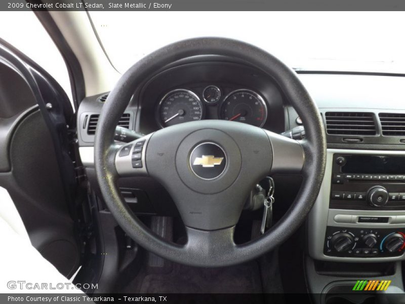 Slate Metallic / Ebony 2009 Chevrolet Cobalt LT Sedan