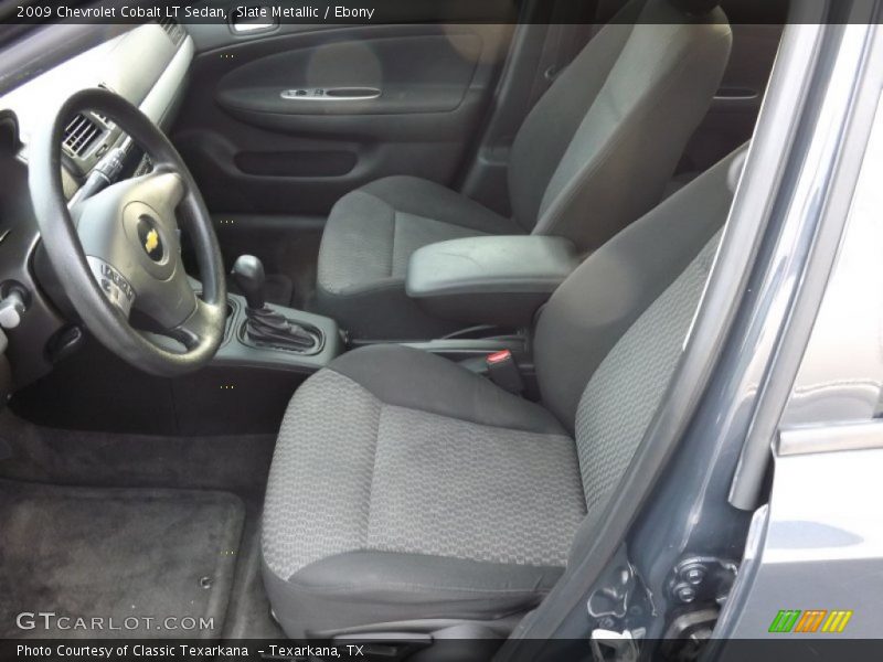 Slate Metallic / Ebony 2009 Chevrolet Cobalt LT Sedan