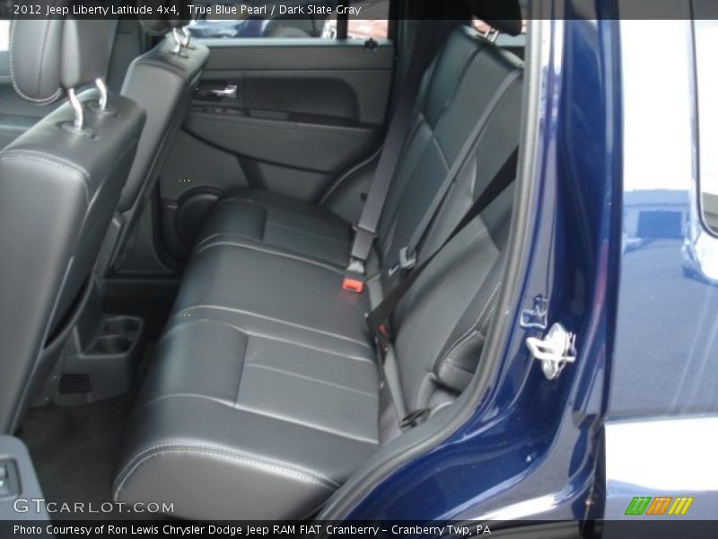 True Blue Pearl / Dark Slate Gray 2012 Jeep Liberty Latitude 4x4
