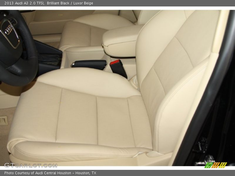 Brilliant Black / Luxor Beige 2013 Audi A3 2.0 TFSI