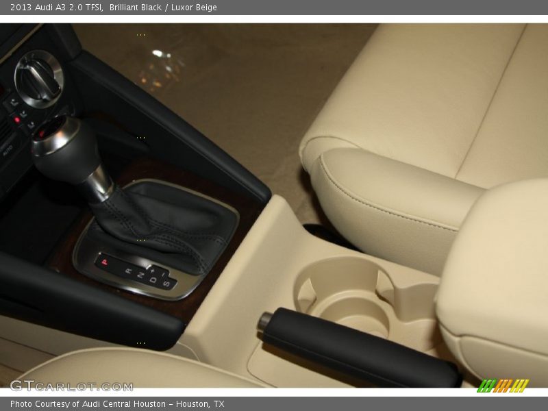Brilliant Black / Luxor Beige 2013 Audi A3 2.0 TFSI