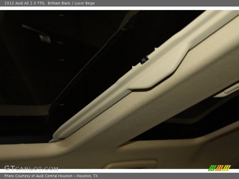 Brilliant Black / Luxor Beige 2013 Audi A3 2.0 TFSI