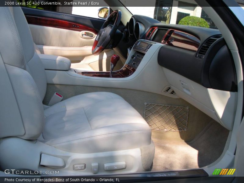 Starfire Pearl / Ecru 2008 Lexus SC 430 Convertible