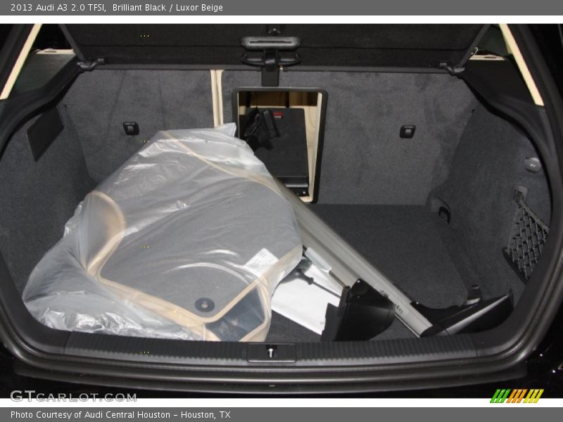 Brilliant Black / Luxor Beige 2013 Audi A3 2.0 TFSI