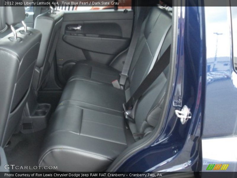 True Blue Pearl / Dark Slate Gray 2012 Jeep Liberty Latitude 4x4
