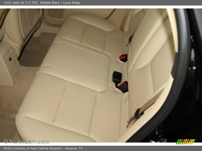Brilliant Black / Luxor Beige 2013 Audi A3 2.0 TFSI
