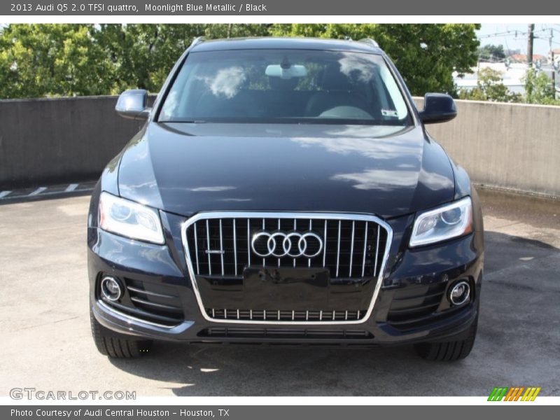 Moonlight Blue Metallic / Black 2013 Audi Q5 2.0 TFSI quattro