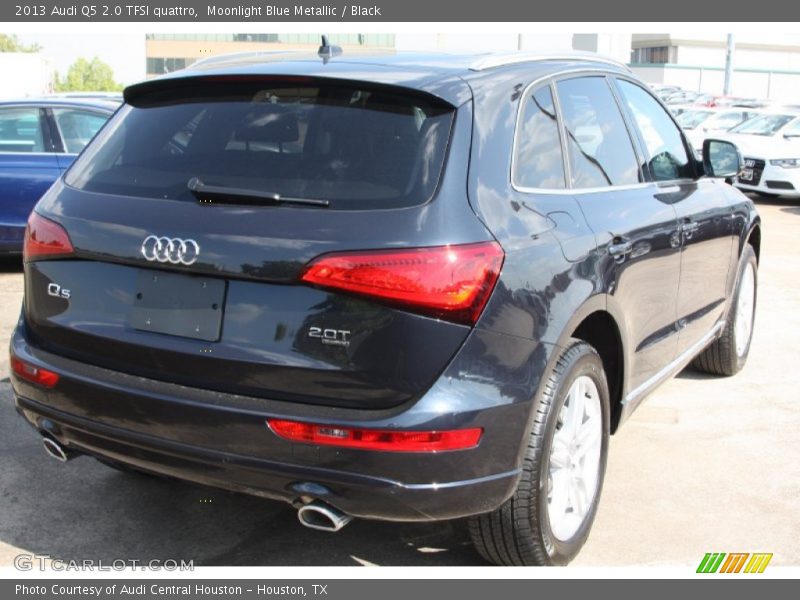 Moonlight Blue Metallic / Black 2013 Audi Q5 2.0 TFSI quattro