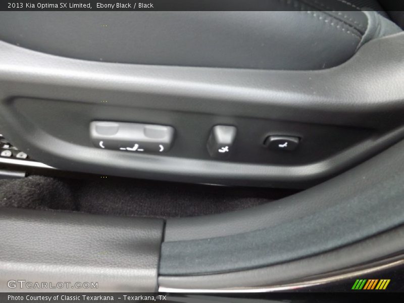 Ebony Black / Black 2013 Kia Optima SX Limited