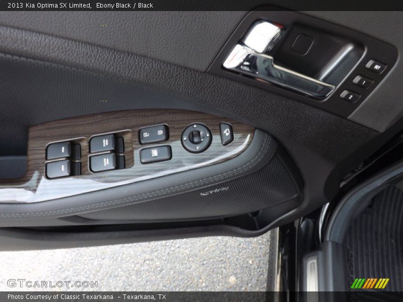 Ebony Black / Black 2013 Kia Optima SX Limited