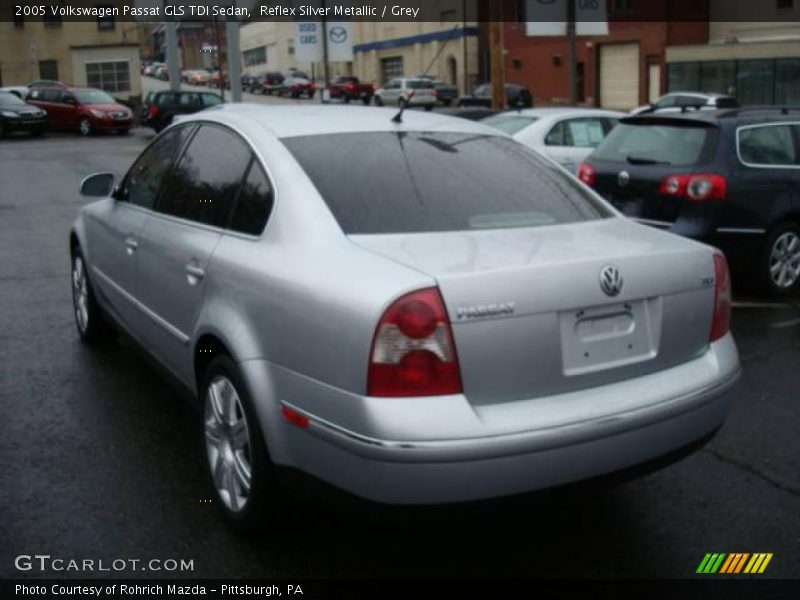 Reflex Silver Metallic / Grey 2005 Volkswagen Passat GLS TDI Sedan