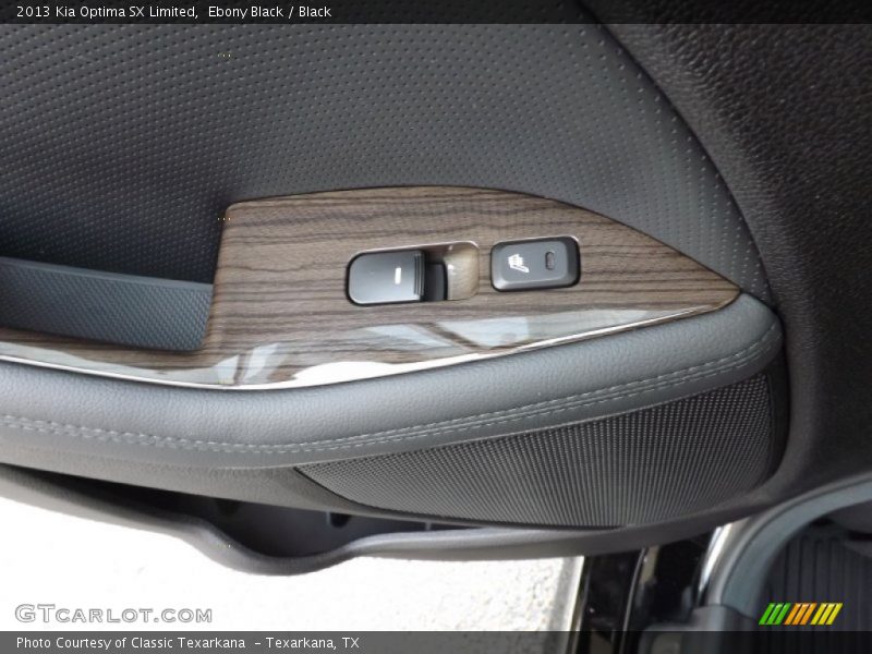 Ebony Black / Black 2013 Kia Optima SX Limited