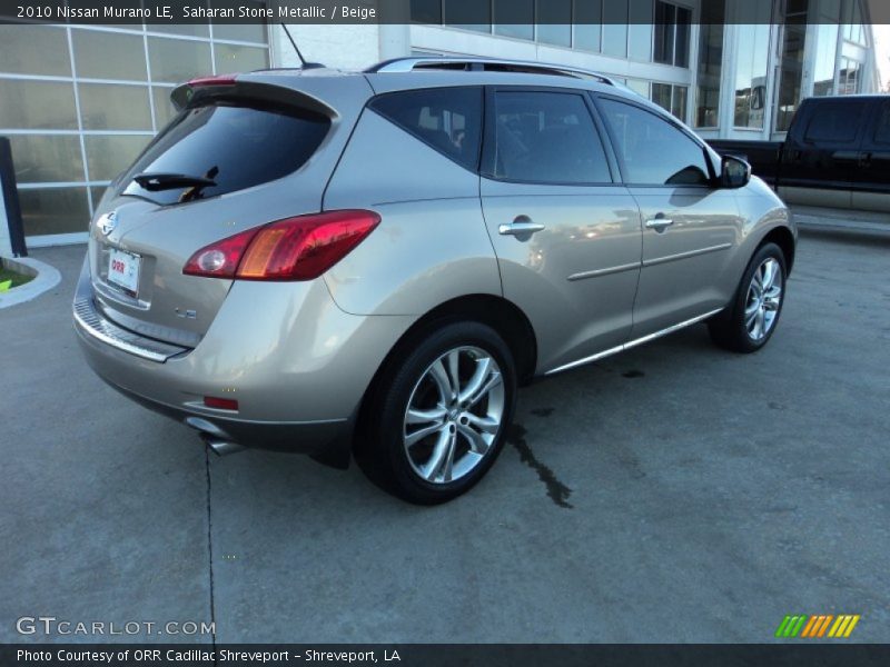 Saharan Stone Metallic / Beige 2010 Nissan Murano LE