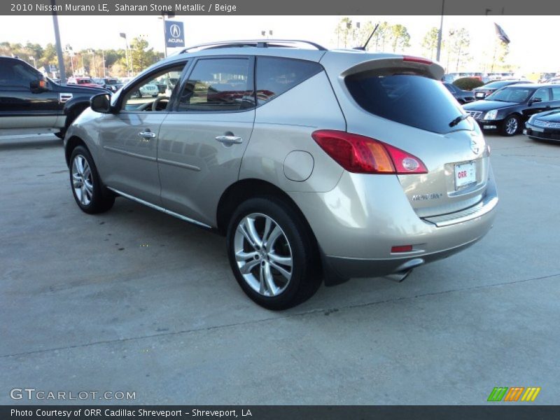 Saharan Stone Metallic / Beige 2010 Nissan Murano LE