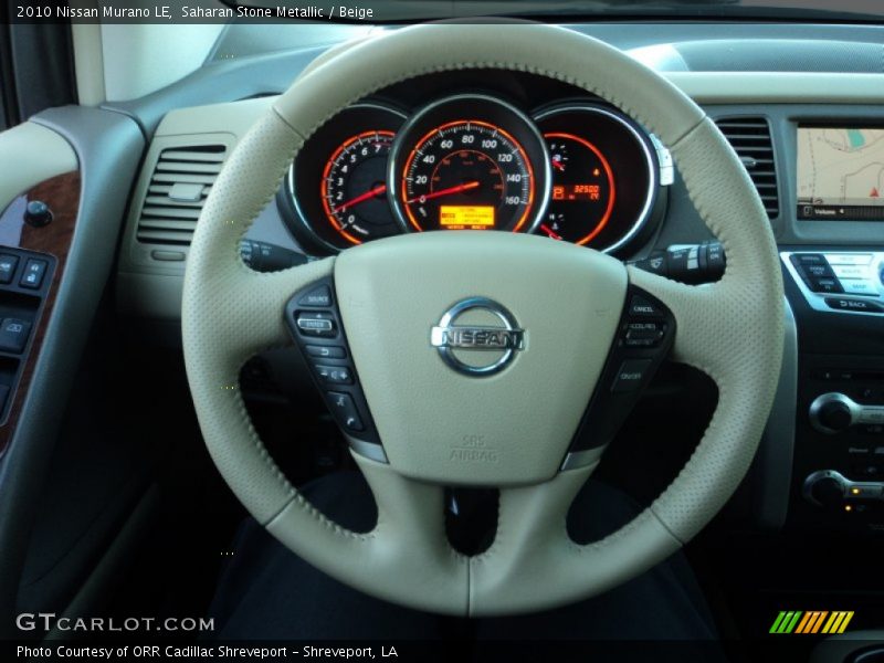 Saharan Stone Metallic / Beige 2010 Nissan Murano LE