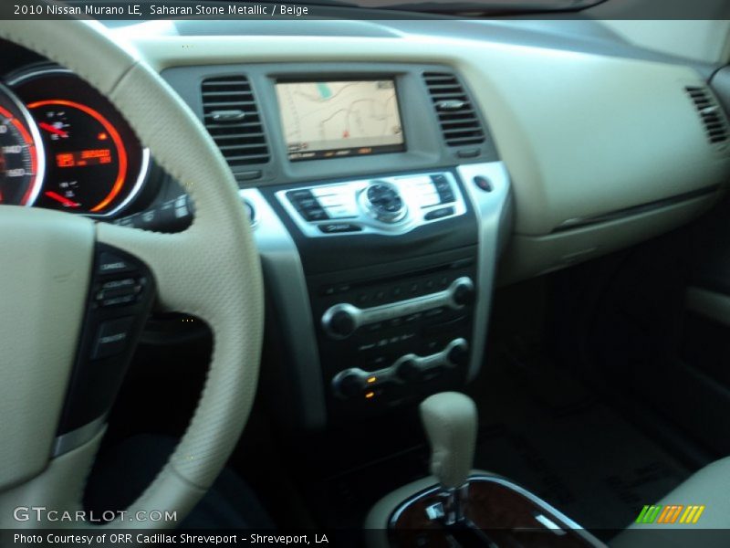 Saharan Stone Metallic / Beige 2010 Nissan Murano LE