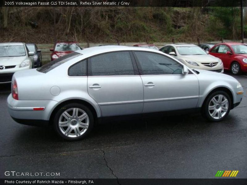 Reflex Silver Metallic / Grey 2005 Volkswagen Passat GLS TDI Sedan