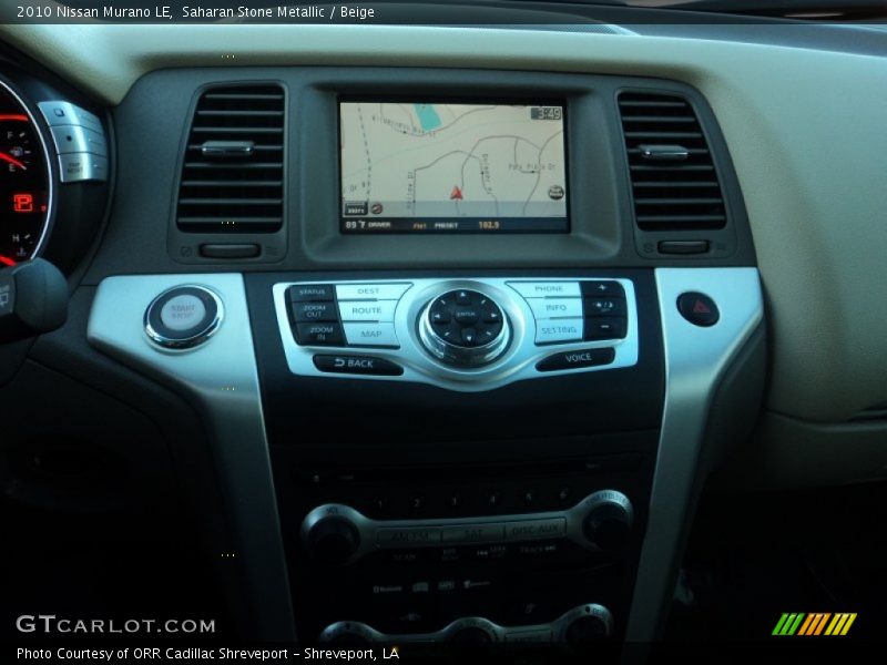 Saharan Stone Metallic / Beige 2010 Nissan Murano LE