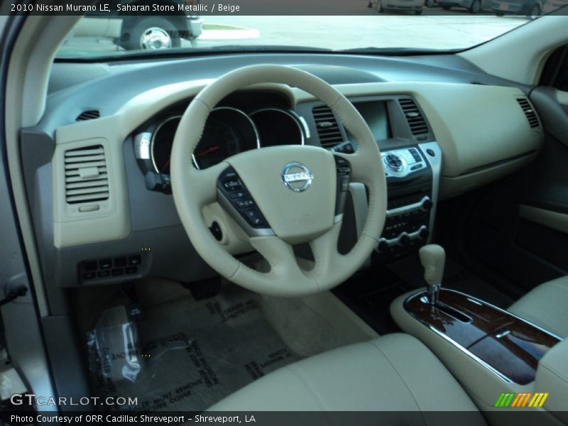 Saharan Stone Metallic / Beige 2010 Nissan Murano LE