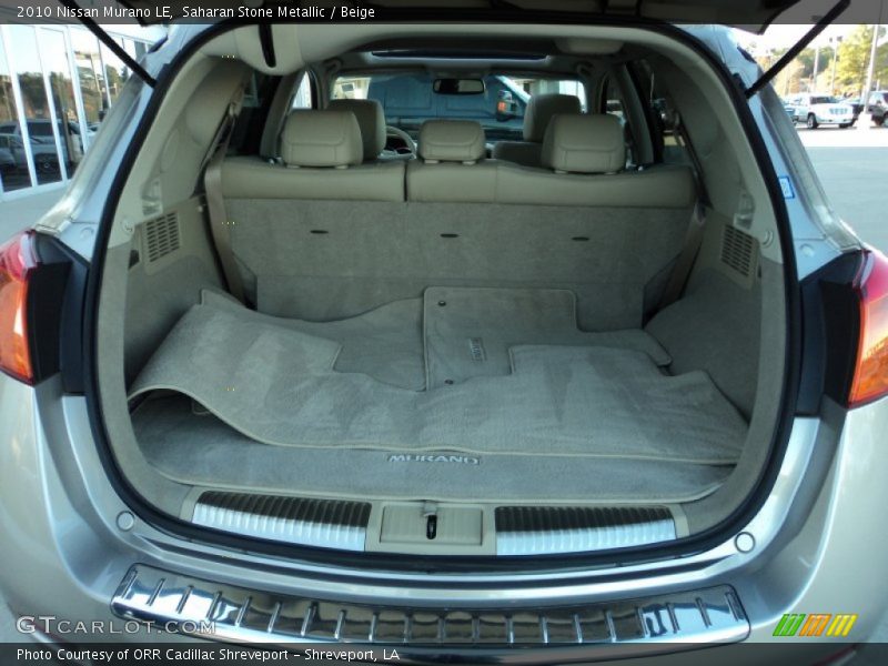 Saharan Stone Metallic / Beige 2010 Nissan Murano LE