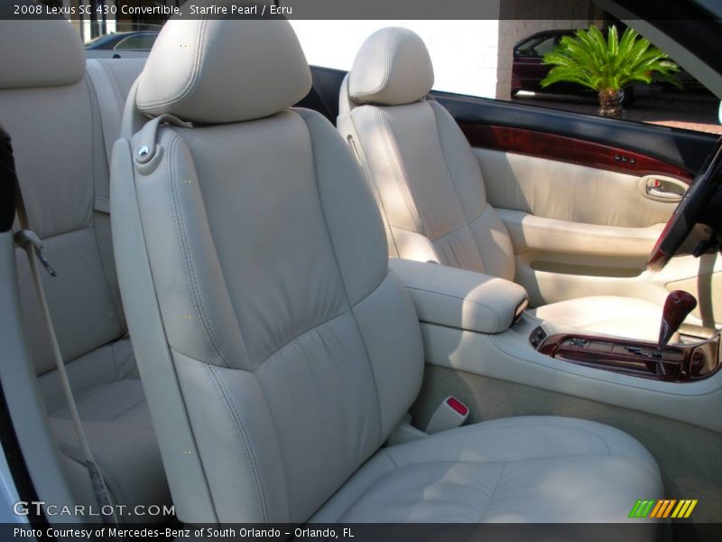 Starfire Pearl / Ecru 2008 Lexus SC 430 Convertible