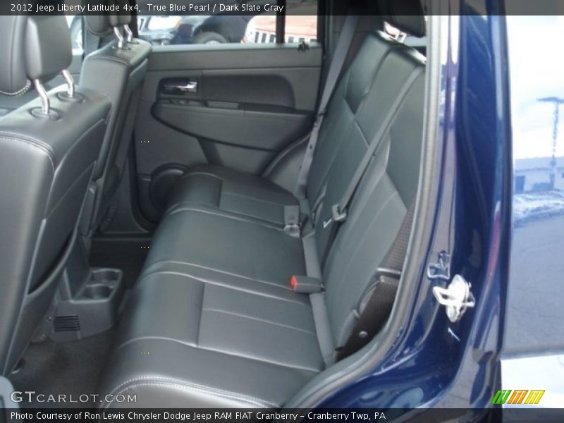 True Blue Pearl / Dark Slate Gray 2012 Jeep Liberty Latitude 4x4