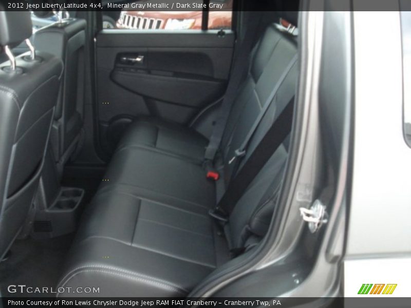 Mineral Gray Metallic / Dark Slate Gray 2012 Jeep Liberty Latitude 4x4