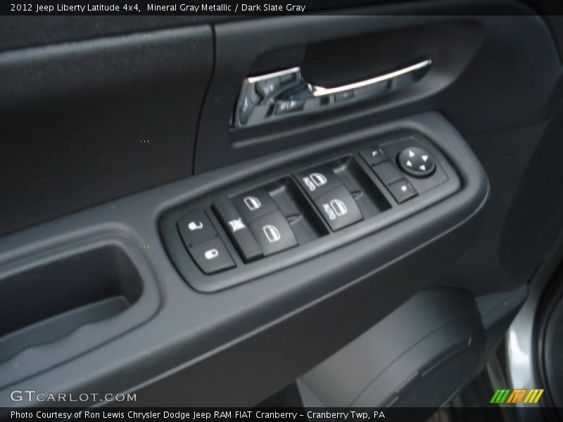Mineral Gray Metallic / Dark Slate Gray 2012 Jeep Liberty Latitude 4x4