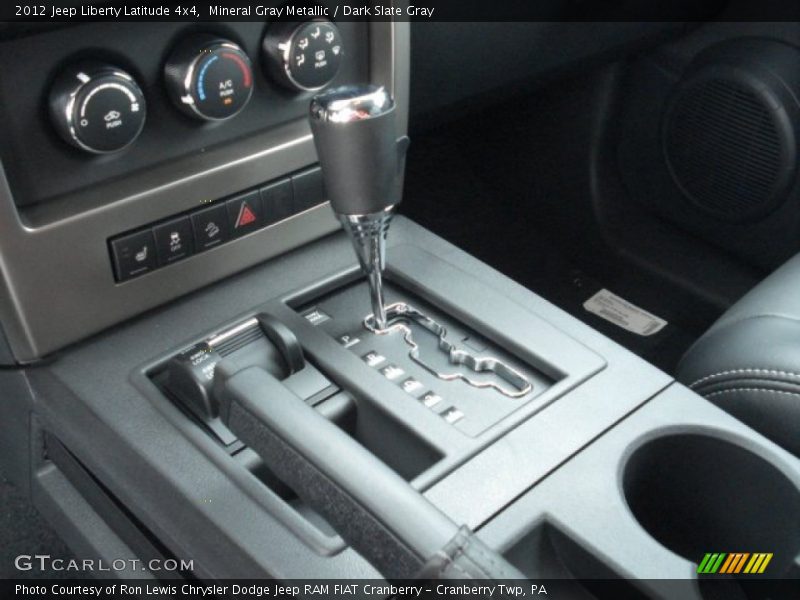 Mineral Gray Metallic / Dark Slate Gray 2012 Jeep Liberty Latitude 4x4
