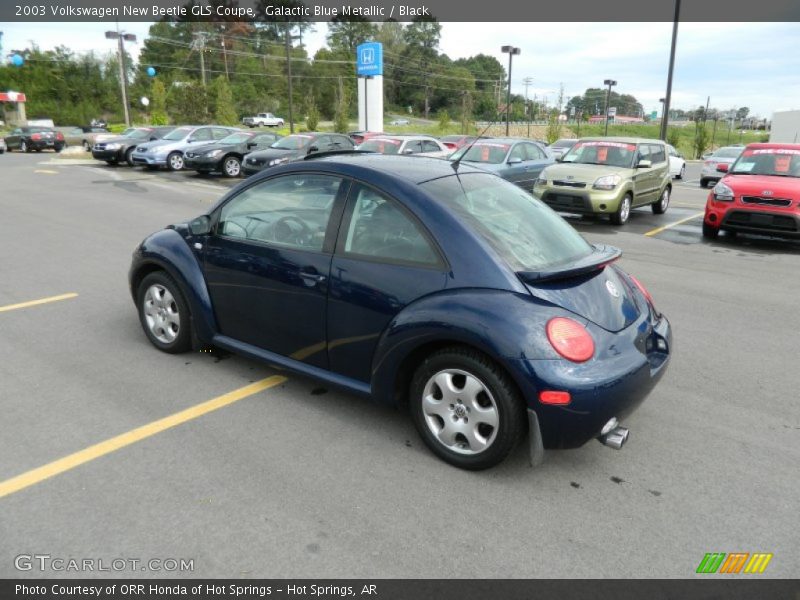 Galactic Blue Metallic / Black 2003 Volkswagen New Beetle GLS Coupe