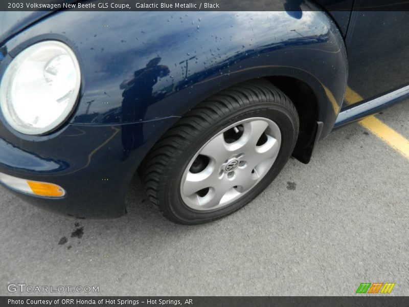 Galactic Blue Metallic / Black 2003 Volkswagen New Beetle GLS Coupe