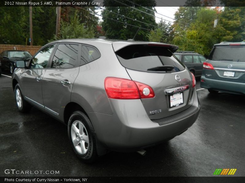 Platinum Graphite / Gray 2012 Nissan Rogue S AWD