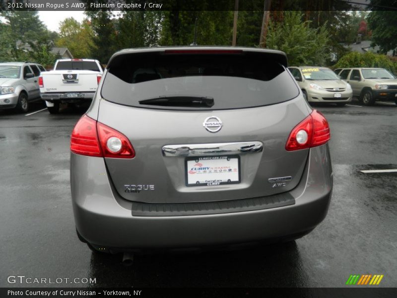 Platinum Graphite / Gray 2012 Nissan Rogue S AWD
